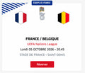 France-Belgique Lun. 05 Octobre 2026 Stade de France