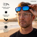 Men's polarized fitover sunglasses