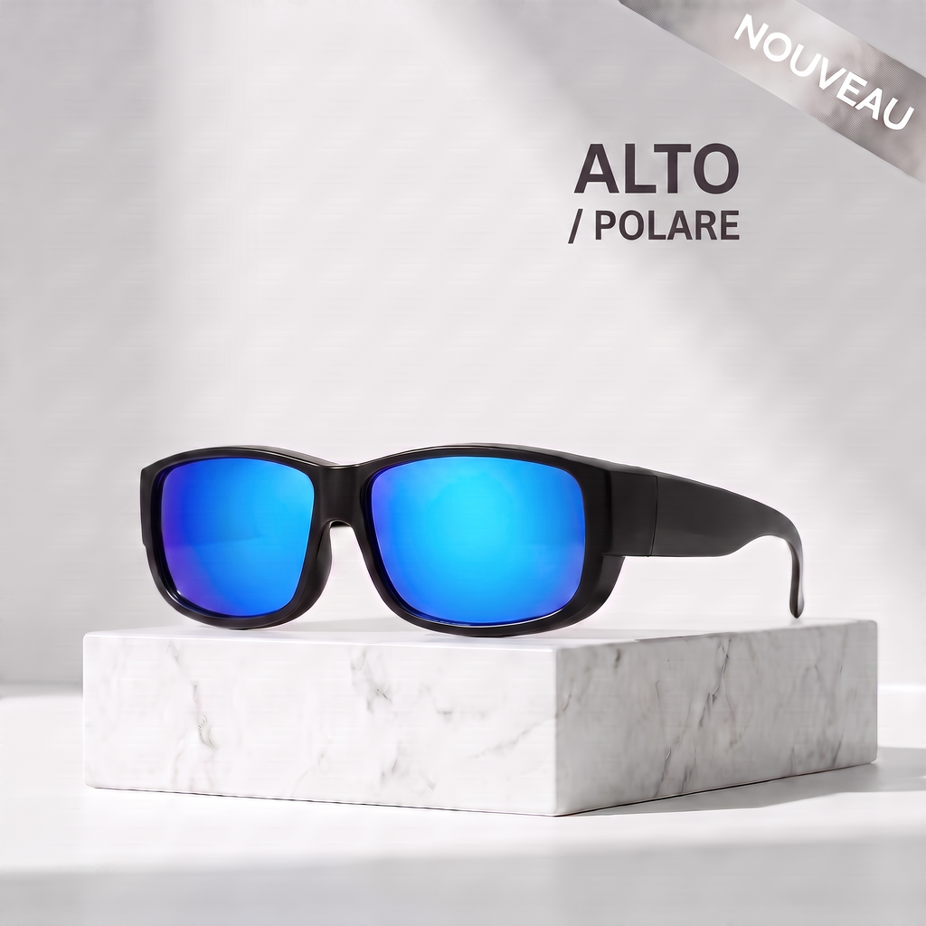 Men's polarized fitover sunglasses
