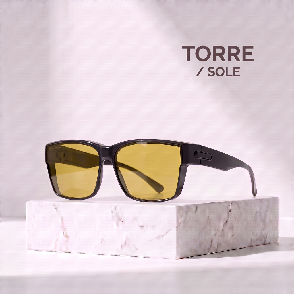 Men's polarized fitover sunglasses